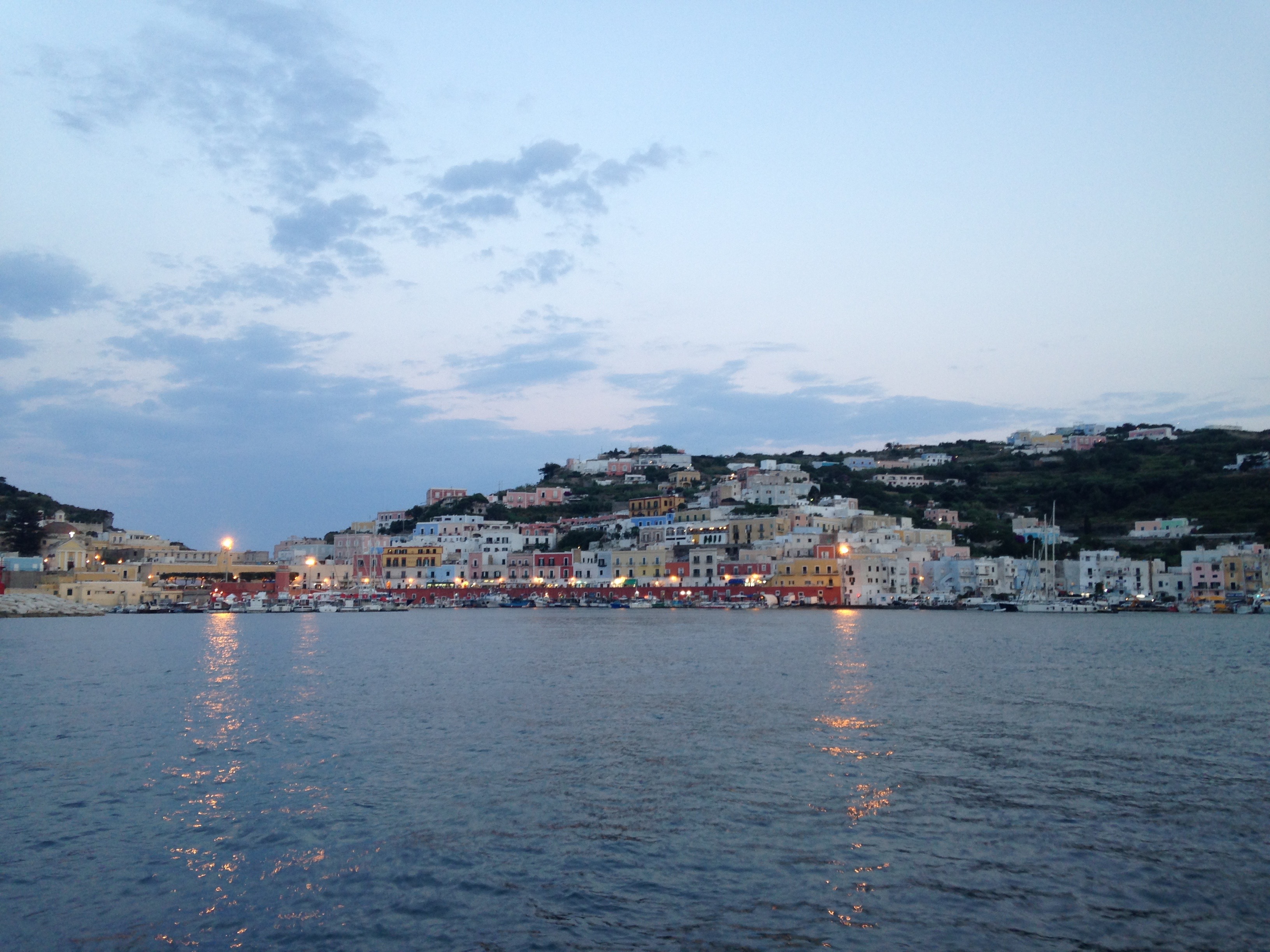 Ponza in porto Ponza Isole Pontine